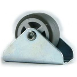 Неповоротное колесо Brante 30 мм на площадке серая рез NF-05 104113 