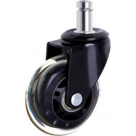 Поворотное колесо Brante D 75 мм на штыре M11 для кресла, силикон 104311 