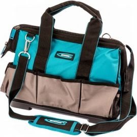 Сумка для инструмента GROSS Handwerker, 26 карманов, пластик, дно, наплечный ремень 90272 