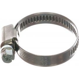 Ленточный червячный хомут 020-032мм нержавеющая сталь JTC-ZN32 