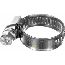 Червячный хомут 12-22мм, нержавеющая сталь JTC-ZN22 