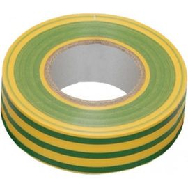 Изолента ПВХ 15мм, 20м, желто-зеленая IEK ИЭК UIZ-13-10-K52 