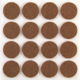 Набор подкладок для мебели KROFT 32шт коричневые 202004 
