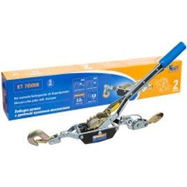 Ручная лебедка с двойным храповым механизмом KRAFT 2Т KT 705008 