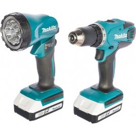 Аккумуляторная дрель-шуруповерт Makita DF457DWLE 
