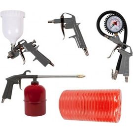 Набор пневмоинструментов, 5 предметов, QUATTRO ELEMENTI 771-138 