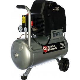 Безмасляный поршневой компрессор QUATTRO ELEMENTI SENZA-24 770-223 