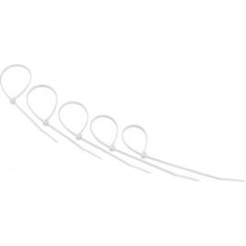 Хомут REXANT nylon 200 х 4.0 мм 25шт белый 07-0200-25 