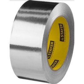 Алюминиевая лента STAYER Professional, до 120С, 50мкм, 50мм х 50м 12268-50-50 