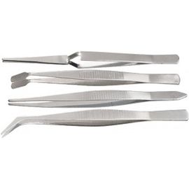 Набор пинцетов из нержавеющей стали SPARTA 4 шт 914845 