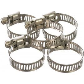 Металлические хомуты SPARTA 18-25 мм, 5 шт. 540085 