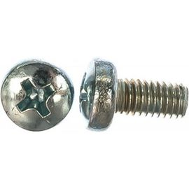 Винт Tech-Krep DIN7985 с полукруглой головкой, оцинкованный М5х10 10 шт - пакет 103014 