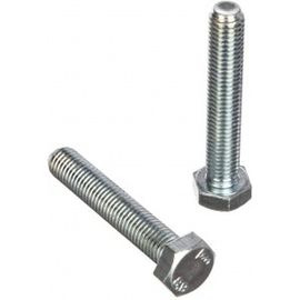 Болт DIN 933 с шестигранной головкой, оцинкованный М12х70, 10шт - коробка Tech-Krep 126530 