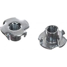 Мебельная забивная гайка Tech-Krep оцинкованная М8 6 шт - пакет 108940 