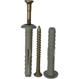 Дюбель-гвоздь 6х40 гриб, полипропилен 150шт - ведро Tech-Krep 101989 