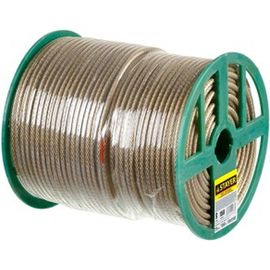 Стальной трос в полимерной оболочке STAYER d=2,5 мм, L=200 м 30410-25 