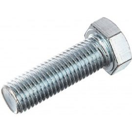 Болт DIN 933 с шестигранной головкой, оцинкованный М16х50, 15шт - коробка Tech-Krep 126535 