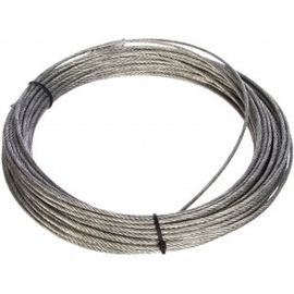 Стальной трос для растяжки DIN 3055, 3 мм, 30 м Tech-Krep 127846 