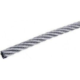 Стальной трос для растяжки DIN 3055 6 мм упак. 15м-накл. Tech-Krep 127935 