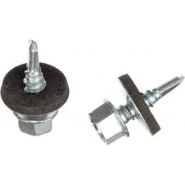 Кровельный саморез Tech-Krep КР ZP сверло 5,5х19 60 шт, коробка с окном 124626 