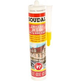 Универсальный силикон SOUDAL бесцветный 105905 