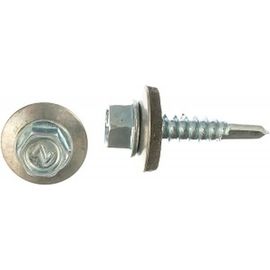 Кровельный саморез Tech-Krep КР ZP сверло 5,5х25 60 шт, коробка с окном 124627 