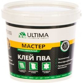 Клей ПВА ULTIMA МАСТЕР ведро 0,9кг ULTMST09 