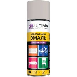 Аэрозольная краска ULTIMA RAL 7035 СВЕТЛО-СЕРЫЙ универсальная 520 мл ULT031 