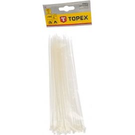 Хомуты 2,5 x 200 мм 100 штук TOPEX 44E971 