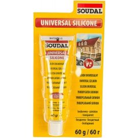 Универсальный силикон SOUDAL бесцветный 120032 
