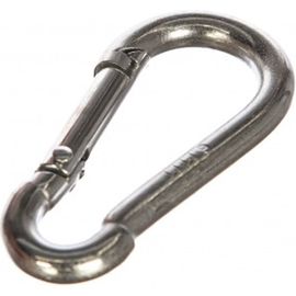 Карабин ЗУБР DIN 5299С, 6мм, 1 шт, оцинкованный, 304546-06 