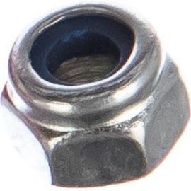 Гайка ЗУБР DIN 985 с нейлоновым кольцом, M4, 20 шт, кл. пр. 6, 303586-04 