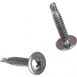 Саморезы с прессшайбой и сверлом по листовому металлу до 2 мм Зубр PH2 4,2х25 мм 25шт 300216-42-025 