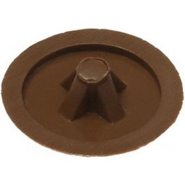 Декоративная заглушка под шуруп Зубр цвет дуб, шлиц №2, ТФ6, 40шт 4-308156-1 