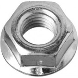 Гайка DIN 6923 с фланцем ЗУБР, M5, 16 шт, кл. пр. 8, оцинкованная, 303636-05 