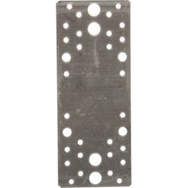 Крепежная пластина ЗУБР 200x80 x 2мм КП-2.0 310236-200-80 