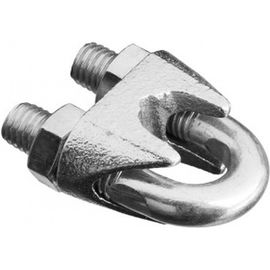 ЗУБР Зажим троса DIN 741, 5мм, 2 шт, оцинкованный, Профессионал 304416-05 