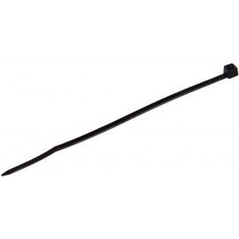 Нейлоновые стяжки FORTISFLEX КСС 3х100 черный 100 штук 49406 