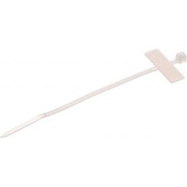 Нейлоновые маркировочные стяжки FORTISFLEX КСМ 3х100 белый 100 штук 55810 