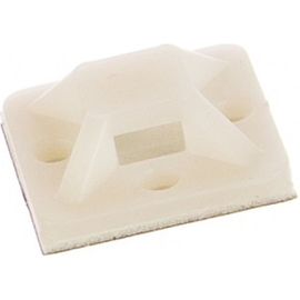 Монтажные самоклеющиеся площадки FORTISFLEX ПМС 20х20 белый 100шт 49444 