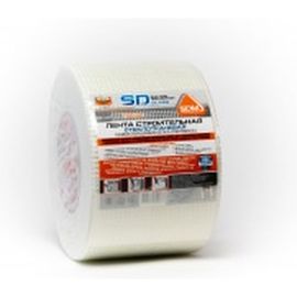 Строительная самоклеящаяся сетка SDM SD-GLASS Professional 100мм х 90м повышенной прочности 00-00000209 