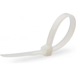 Нейлоновые стяжки FORTISFLEX КСС 3х80 мм белый 100 штук 50272 