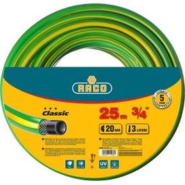 Поливочный армированный 3-х слойный шланг Raco CLASSIC 3/4"x25м 40306-3/4-25_z01 