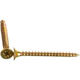 Шуруп, жёлтый цинк Крепежная техника 5,0х50 300шт 431388 БК 