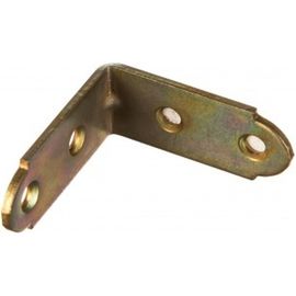 Мебельный уголок ЗУБР узкий УМ-2.0 40х40х17 х 2мм желтый цинк 31031-40 