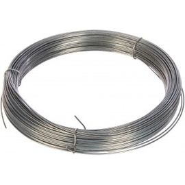 Стальная проволока СИБРТЕХ 50 м, оцинкованная, термообработанная 1 мм 84906 