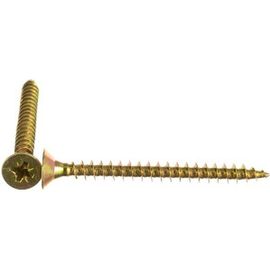 Шуруп, жёлтый цинк Крепежная техника 4,5х50 350шт 431368 БК 
