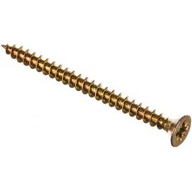 Шуруп, жёлтый цинк Крепежная техника 4,0х50 450шт 431348 БК 