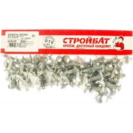 Дюбель-гвозди для монтажного пистолета Стройбат 4,5х30 0,5 кг 4212 