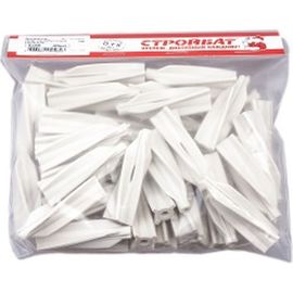 Дюбель для газобетона Стройбат нейлоновый 8х55 40 шт 2520602 